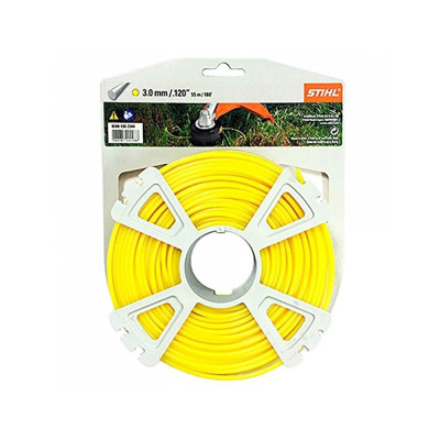 Stihl Filo decespogliatore tondo d. 3 55m giallo