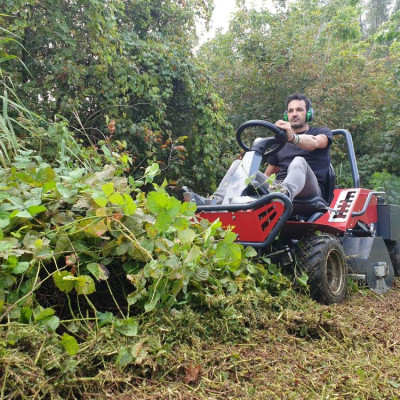 Trincia Fox 95-2WD con motore Loncin 