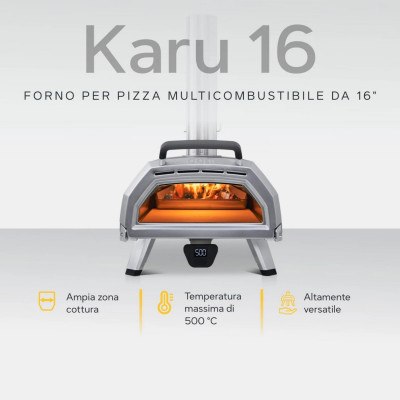 Forno Pizza Karu 16 (Multicombustibile) 